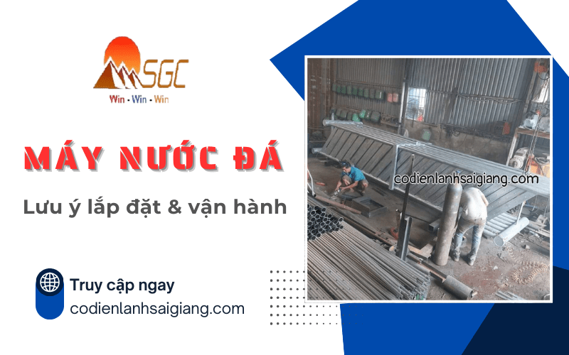 máy nước đá