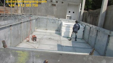 Nhà máy nước đá cây công suất 500 cây/12h Nhà máy nước đá cây công suất 500 cây/12h