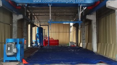 Nhà máy nước đá Cần Giờ 406 cây / 12h Nhà máy nước đá Cần Giờ 406 cây / 12h